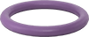 Image of Product. Purple. Bottom orientation. Purple. Choose-a-Color Chemical-Resistant Viton® Fluoroelastomer O-Rings.