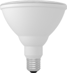 Image of Product. PAR38 Bulb Shape. Side1 orientation. Light Bulbs. Motion-Sensor Screw-In-Base Light Bulbs, PAR38 Bulb Shape, Spotlight/Floodlight Bulb.