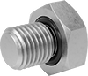 Miniature Medium-Pressure Stainless Steel Threaded Pipe Fittings