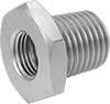 Miniature Medium-Pressure Stainless Steel Threaded Pipe Fittings