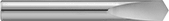 Image of Product. Front orientation. Drill Bits. Carbide Drill Bits for Sheet Metal, Short Length, Round Shank.