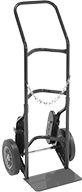 Image of Product. Front orientation. Cylinder Trucks. Stair-Climbing Cylinder Trucks.