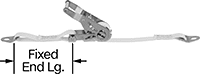 Image of Attribute. Side1 orientation. Contains Annotated. Mounted Ratchet Straps.