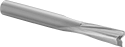 Image of Product. Front orientation. Router Bits. Straight and Spiral Router Bits for Plastic , Uncoated Carbide, Square Cut Style, Spiral Flute.