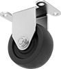 Cart-King Casters with Polyurethane Wheels 