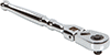 Quick-Release Flex-Head Ratchet Wrenches