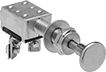 Image of Product. With Screw-Terminal Wire Connection. Front orientation. Screw-Terminal Wire Connection. Push-Pull Switches.