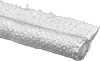 High-Temperature Chemical-Resistant Flanged Rope Seals