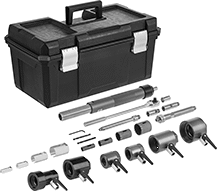 Image of Product. Front orientation. Pressurized Pipe Tapping Kits. Flared/Compression Connection.
