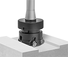 Image of ProductInUse. Front orientation. Face Mills. Replaceable Carbide-Insert Face Milling Cutter Kits.