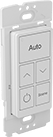 Image of Product. Front orientation. Light Switch Sensor Controllers. Wireless Networked Light Controls, Wall Switches, With Batteries.