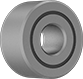 Image of Product. Front orientation. Ball Bearings. Angular Contact Ball Bearings, Double Row, Sealed.