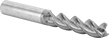 Image of Product. Front orientation. End Mills. Carbide Square End Mills for Aluminum, Brass, and Bronze, 3 Flutes.