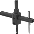Image of Product. Front orientation. Hole Saws. Adjustable-Diameter Hole Saws for Sheet Metal.