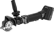 Image of Product. Front orientation. Wire Bristle Blasters. Cordless Wire Bristle Blasters.