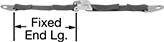 Image of Product. Front orientation. Contains Annotated. Mounted Quick-Tighten Tie Down Straps.