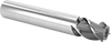 Carbide Rounded-Edge Square End Mills for Stainless Steel and Titanium