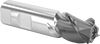 Carbide Rounded-Edge Square End Mills for Stainless Steel and Titanium 