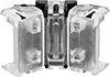 Image of Specification. Side1 orientation. Tape-to-Tape Tape Light Connection. Tape Lights, Connectors.