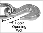 Image of Product. Side1 orientation. ZoomedIn view. Contains Annotated, Border. Ratchet Straps. Ratchet Straps, Grab Hook.
