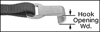 Image of Attribute. Front orientation. Contains Annotated. Ratchet Straps. Ratchet Straps, Flat Hook.