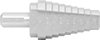 High-Speed Steel Step Drill Bits