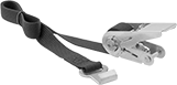 Image of Product. Front orientation. Cinching Straps. Hook Cinching Straps, Zinc-Plated Steel Ratchet Buckle.