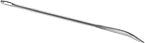 Image of Product. Front orientation. Sewing Needles. Spade-Point Sewing Needles with Bent Point.