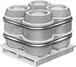 Image of ProductInUse. Front orientation. Rubber Banding. Rubber Banding.