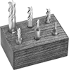 High-Speed Steel Square End Mill Sets