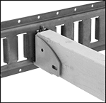 Image of ProductInUse. Front orientation. Contains Border. E-Track Beam Brackets.