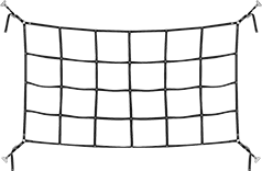 Image of Product. Front orientation. E-Track Cargo Nets. Snap-In E-Track Cargo Nets.