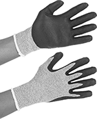 Image of Product. Gloves. Front orientation. Gloves. Cut- and Arc-Flash-Protection Gloves.