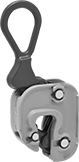 Image of Product. B. Front orientation. Plate Clamps. Vertical-Lift with 180° Flip Plate Clamps, Automatic Close, Style B.
