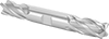 Cobalt Steel Square End Mills with Two Milling Ends 