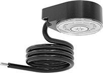 Image of Product. Front orientation. Enclosure Lights. Enclosure Puck Lights, Hardwire.