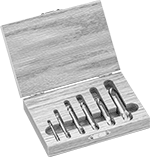 Image of Product. Front orientation. End Mills. Carbide Ball End Mill Sets with Two Milling Ends.