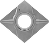 Image of Product. Front orientation. Lathe Tool Inserts. Precision Lathe Tool Inserts for Steel, CCGT Insert.