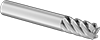 Carbide Square End Mills for Stainless Steel and Titanium