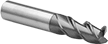 Image of Product. Front orientation. End Mills. Carbide Square End Mills for Stainless Steel and Titanium, 3 Flutes.
