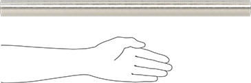 Image of Product. Side1 orientation. Contains SizingReference. High-Strength 17-4 PH Stainless Steel Rod, 1-9/16" Diameter.