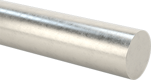 Image of Product. Front orientation. High-Strength 17-4 PH Stainless Steel Rod, 3-5/8" Diameter.