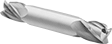 Image of Product. Front orientation. End Mills. Carbide Square End Mills with Two Milling Ends, 4 Flutes.
