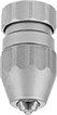 Image of Product. Front orientation. Drill Chucks. Corrosion-Resistant Thread-Mount Keyless Drill Chucks, Keyless Chuck.