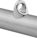 Image of Product. Front orientation. Tie-Down Rings. Fixed Weld-On Tie-Down Rings, Style B.