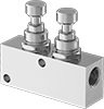 Dual-Control Two-Direction Air Flow Control Valves