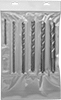 Carbide-Tipped Drill Bit Sets for Masonry and Concrete