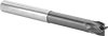 Long-Reach Carbide Rounded-Edge Square End Mills for Copy Milling 