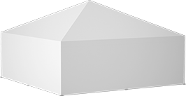 Image of ProductInUse. Front orientation. Tent Walls. Opaque.