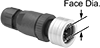 Metric Circular Plugs